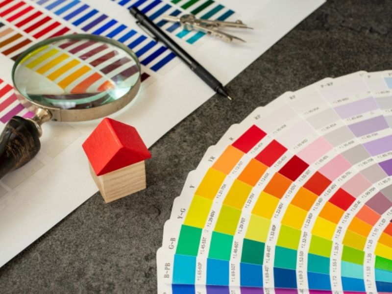 外壁塗装の色選び・カラーシミュレーションイメージ