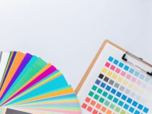 カラーチャート・色見本帳のイメージ