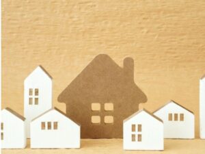 住宅模型の集合・近隣住宅イメージ
